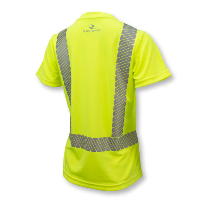 Radians ST11 Class 2 High Visibility Women's Safety T-Shirt with Max-Dri