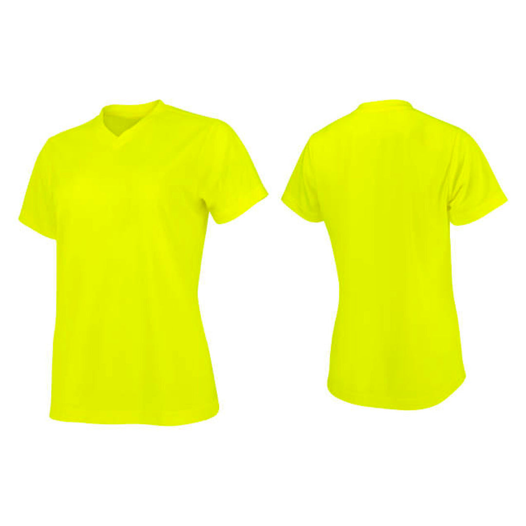 Radians ST11W Women's Non Rated Hi-Vis Short Sleeve Shirt with Max-Dri