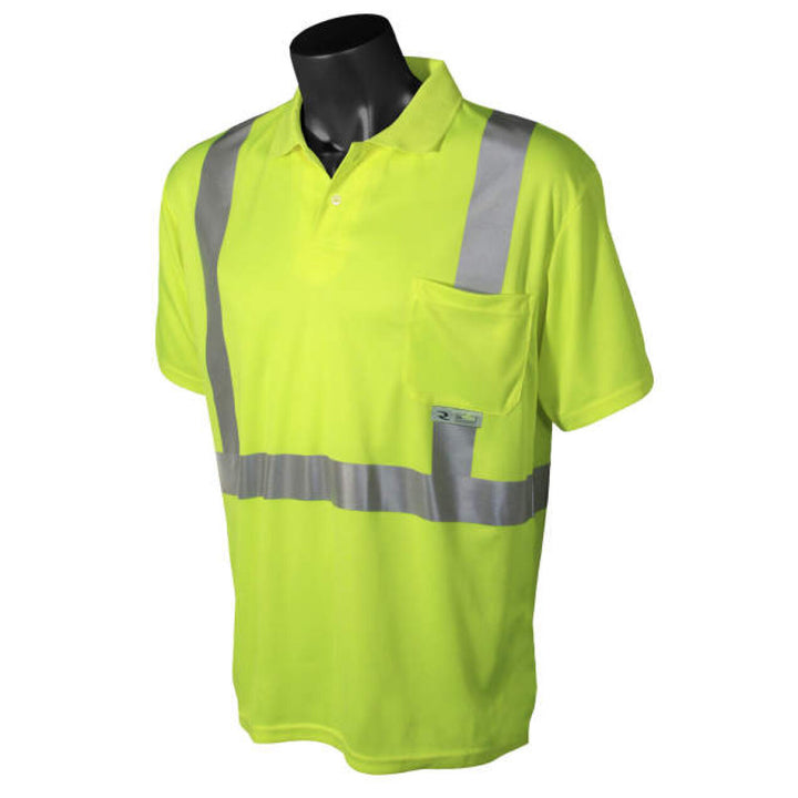 Radians ST12 Class 2 High Visibility Safety Short Sleeve Polo Shirt