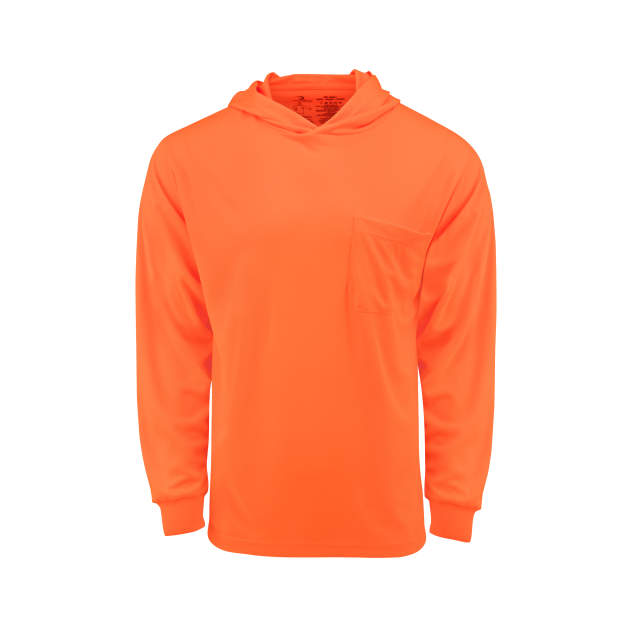 Radians ST61-N Hooded Non Rated Mesh Long Sleeve T-Shirt