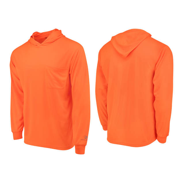 Radians ST61-N Hooded Non Rated Mesh Long Sleeve T-Shirt