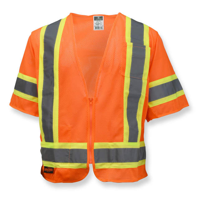 Radians SV22-3 Economy Type R Class 3 Mesh Safety Vest with Two-Tone Trim
