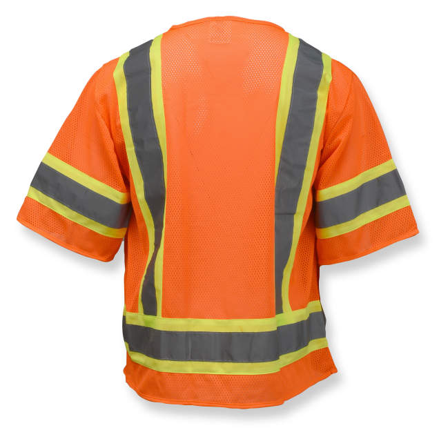 Radians SV22-3 Economy Type R Class 3 Mesh Safety Vest with Two-Tone Trim