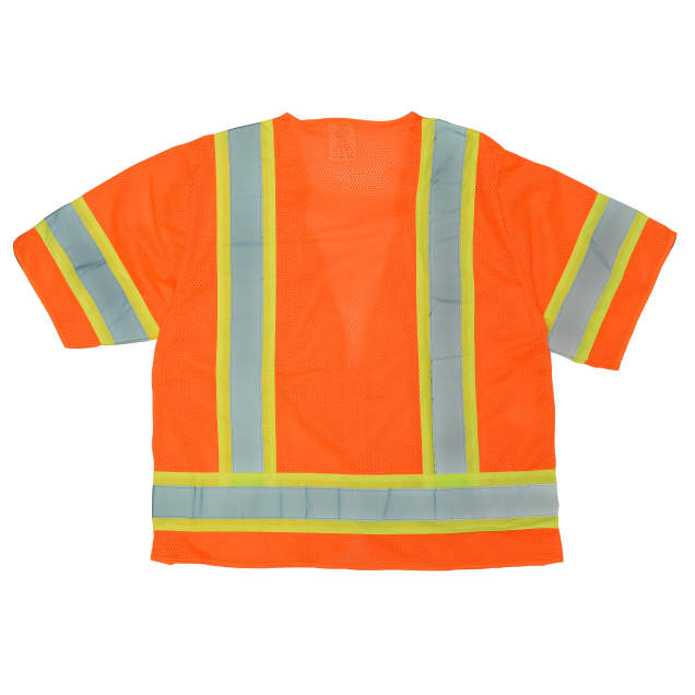 Radians SV22-3 Economy Type R Class 3 Mesh Safety Vest with Two-Tone Trim
