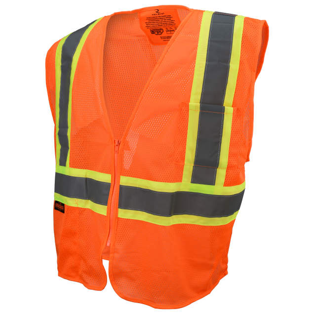 Radians SV225 Class 2 Self Extinguishing Two-Tone Trim Mesh Safety Vest