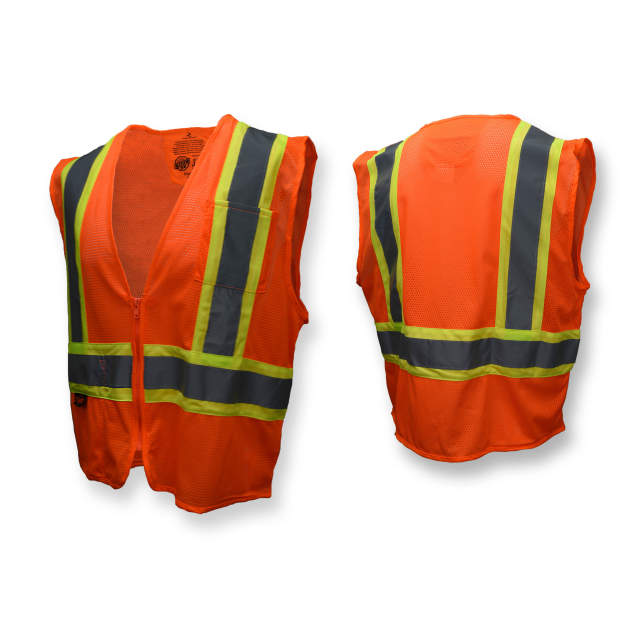 Radians SV225 Class 2 Self Extinguishing Two-Tone Trim Mesh Safety Vest