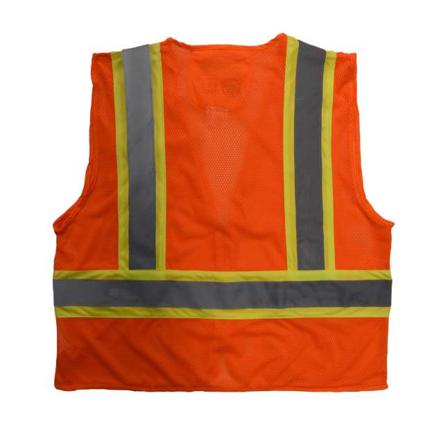 Radians SV225 Class 2 Self Extinguishing Two-Tone Trim Mesh Safety Vest