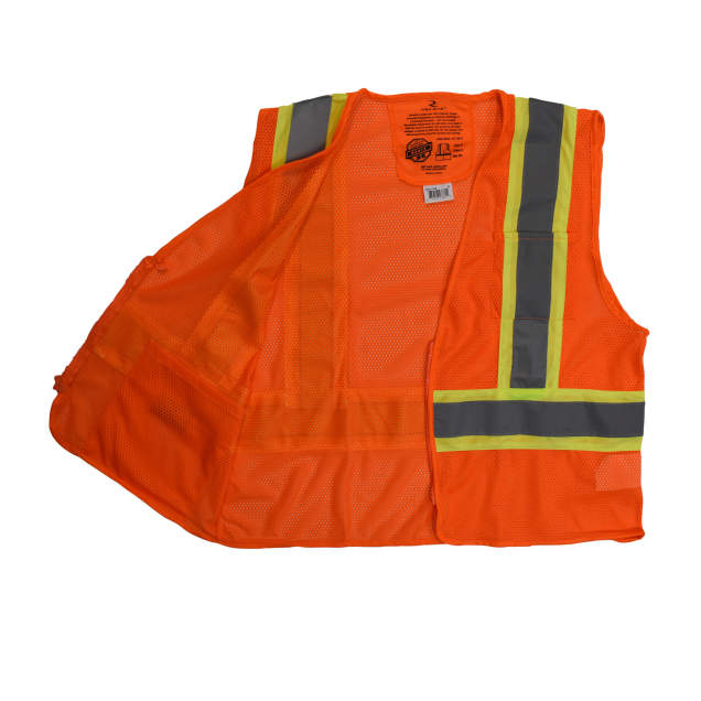 Radians SV225 Class 2 Self Extinguishing Two-Tone Trim Mesh Safety Vest