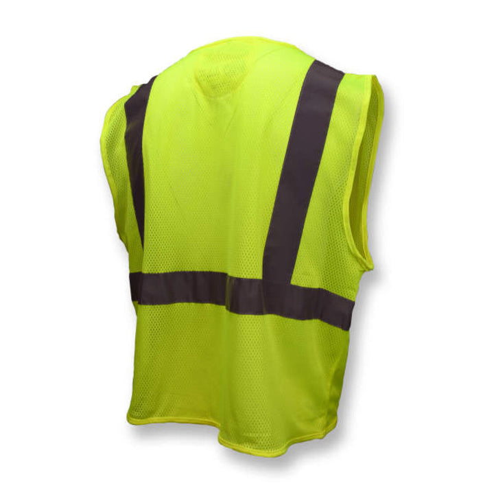 Radians SV25 Economy Class 2 Self-Extinguishing Mesh Safety Vest with Zipper