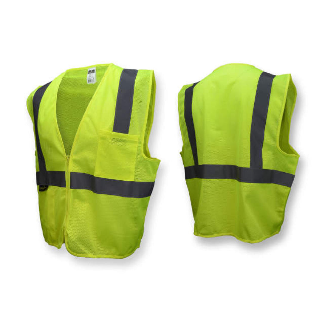 Radians SV2Z Economy Type R Class 2 Mesh Safety Vest with Zipper