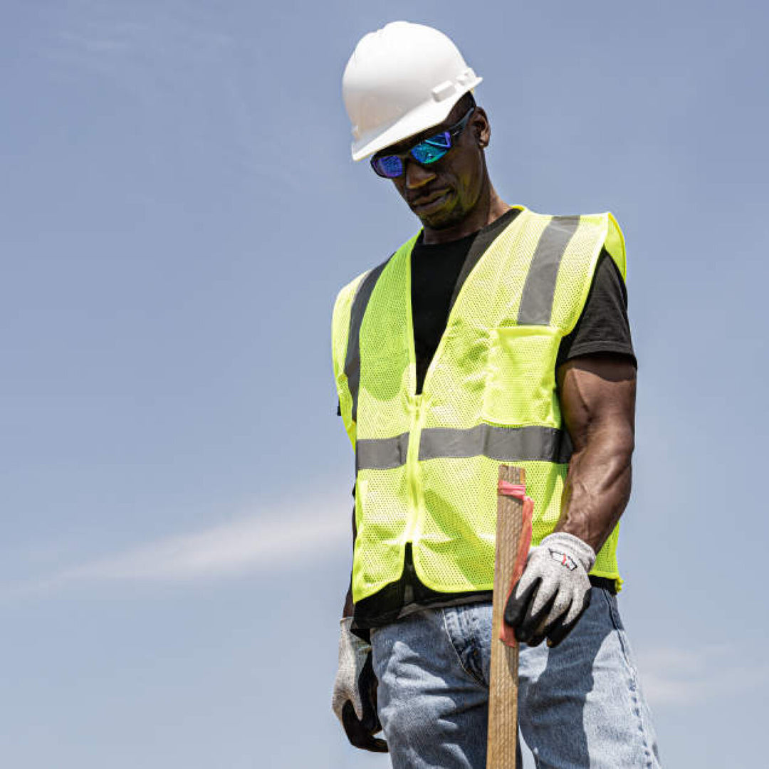 Radians SV2Z Economy Type R Class 2 Mesh Safety Vest with Zipper