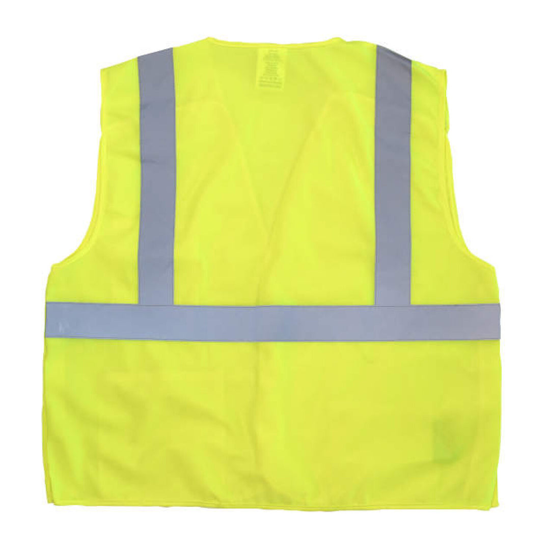 Radians SV4 Economy Type R Class 2 Breakaway Solid Safety Vest - Green