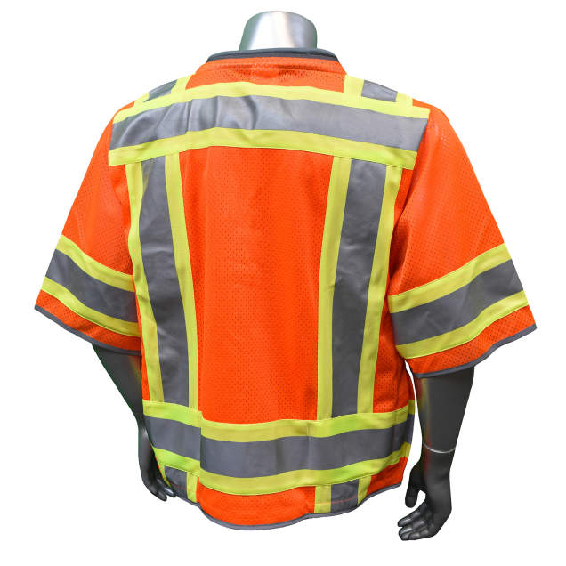 Radians SV55-3 Class 3 Heavy Woven Two Tone Mesh Engineer Vest