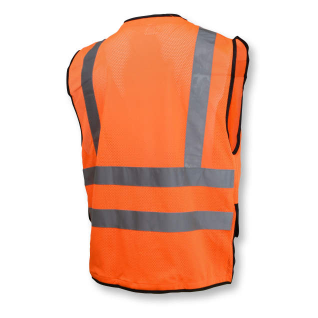 Radians SV59B Type R Class 2 Heavy Duty Surveyor Safety Vest with Zipper