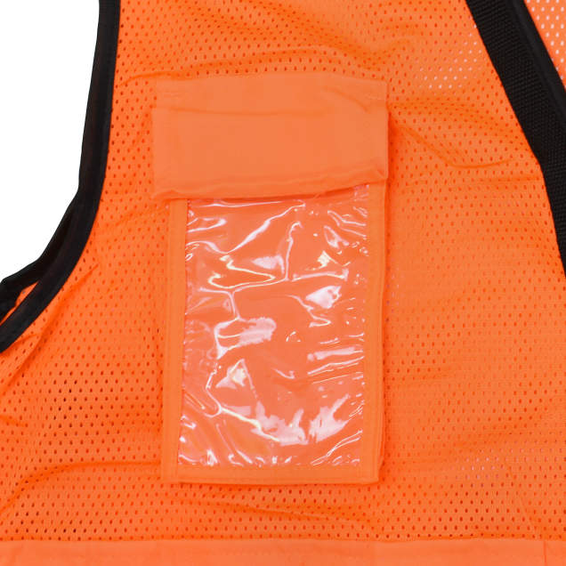 Radians SV59Z Type R Class 2 Heavy Duty Mesh/Solid Surveyor Safety Vest