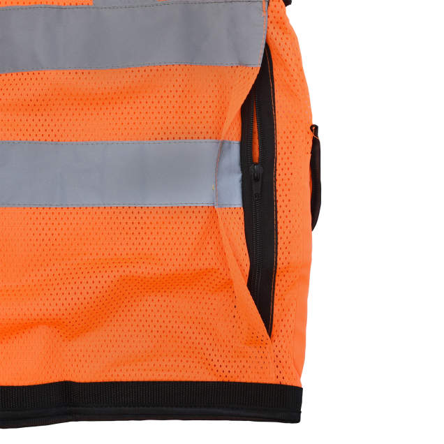 Radians SV59Z Type R Class 2 Heavy Duty Mesh/Solid Surveyor Safety Vest