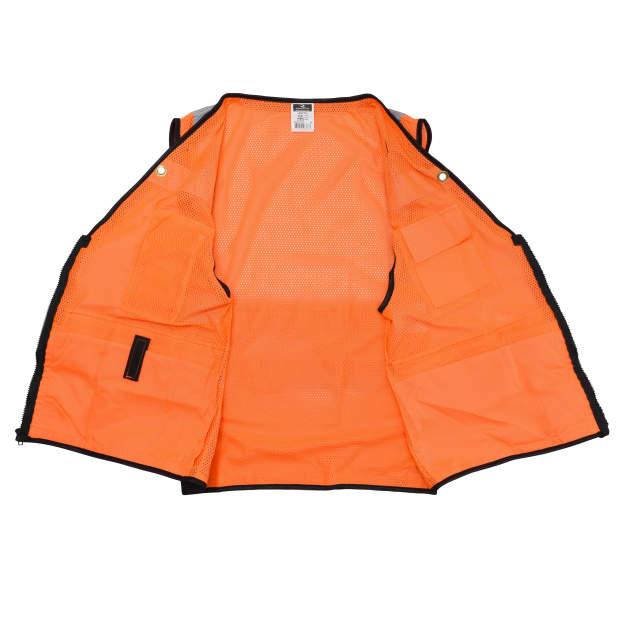 Radians SV59Z Type R Class 2 Heavy Duty Mesh/Solid Surveyor Safety Vest