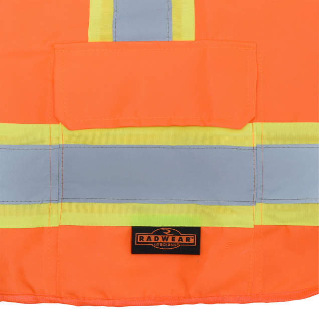 Radians SV62 Type R Class 2 Surveyor Heavy Duty Solid Twill Safety Vest