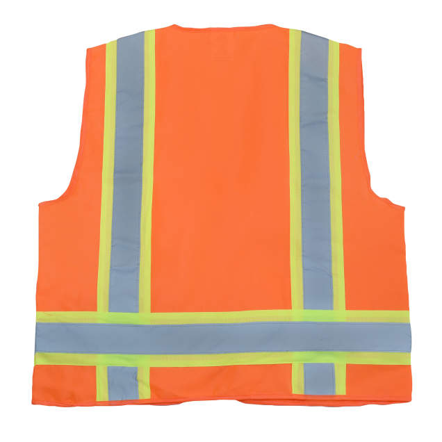Radians SV62 Type R Class 2 Surveyor Heavy Duty Solid Twill Safety Vest