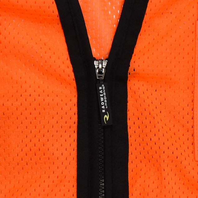 Radians SV65 Type R Class 2 Heavy Duty Mesh Surveyor with Zipper