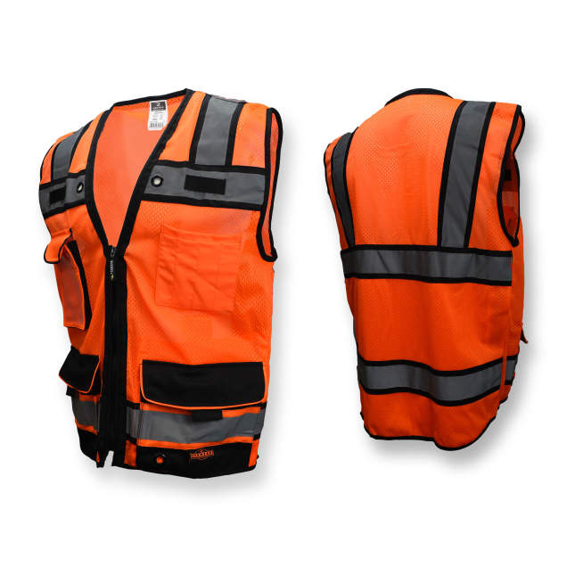 Radians SV65 Type R Class 2 Heavy Duty Mesh Surveyor with Zipper