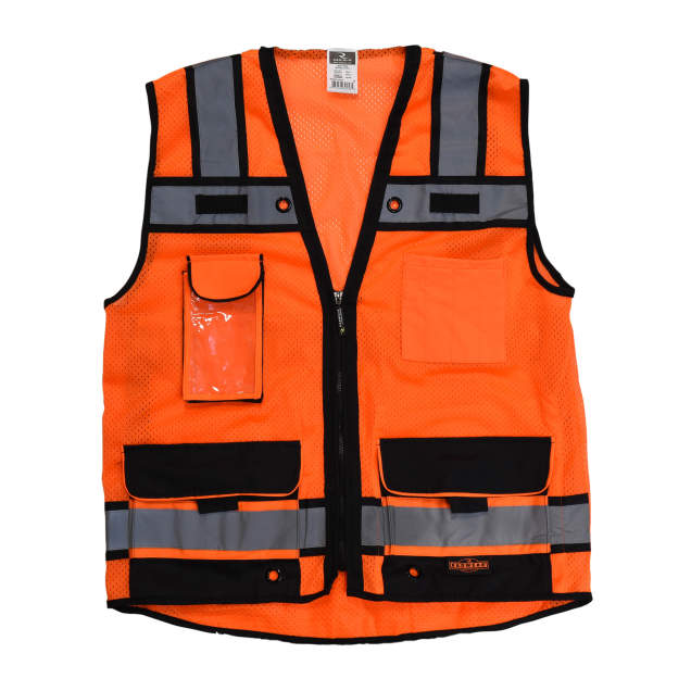 Radians SV65 Type R Class 2 Heavy Duty Mesh Surveyor with Zipper