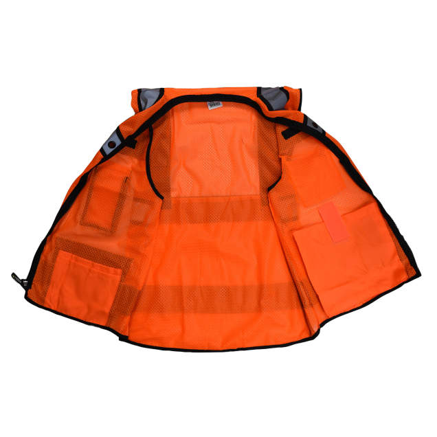 Radians SV65 Type R Class 2 Heavy Duty Mesh Surveyor with Zipper