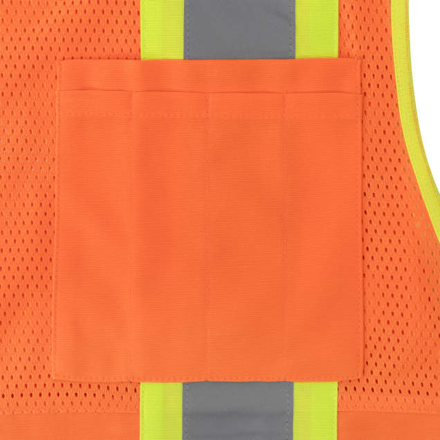 Radians SV69-2 Two Tone Type R Class 2 Mesh/Solid Surveyor Vest with Plan/Tablet Pocket