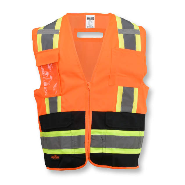 Radians SV6B Two Tone Surveyor Type R Class 2 Solid Front Mesh Back Safety Vest