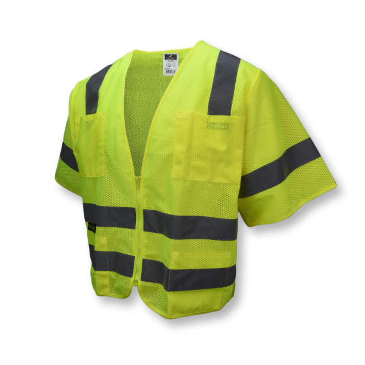 Radians SV83 Standard Type R Class 3 Mesh Safety Vest - Green