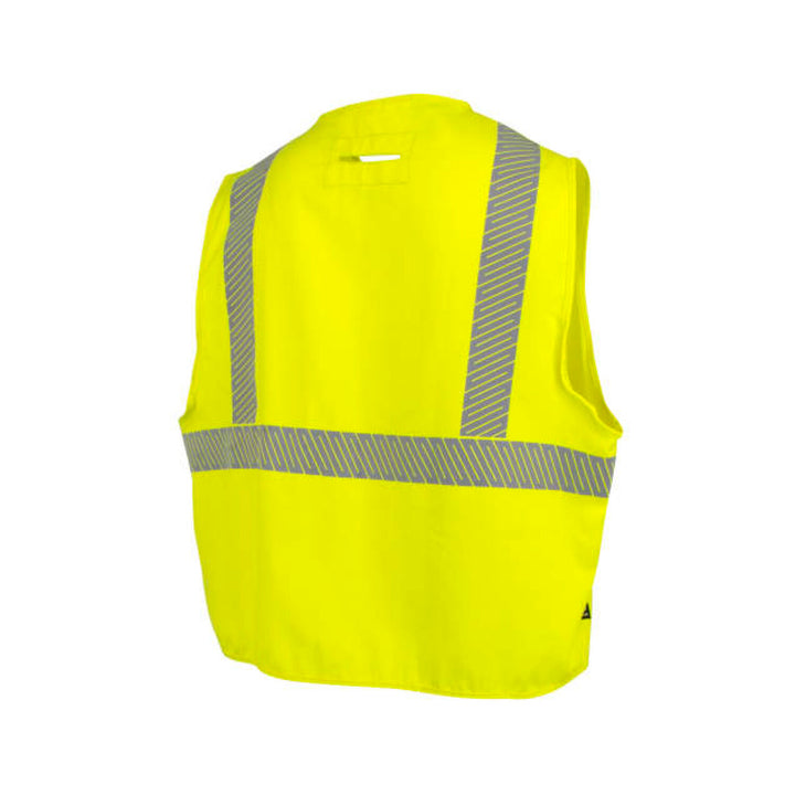 Radians SV99A 5.7 oz Class 2 DH Air Vest with Segmented Reflective Tape - Hi-Vis Green