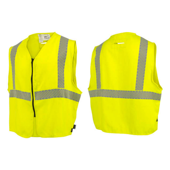Radians SV99A 5.7 oz Class 2 DH Air Vest with Segmented Reflective Tape - Hi-Vis Green