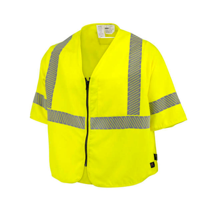 Radians Radians 5.7 oz Class 3 DH Air Vest with Segmented Reflective Tape - Hi-Vis Green