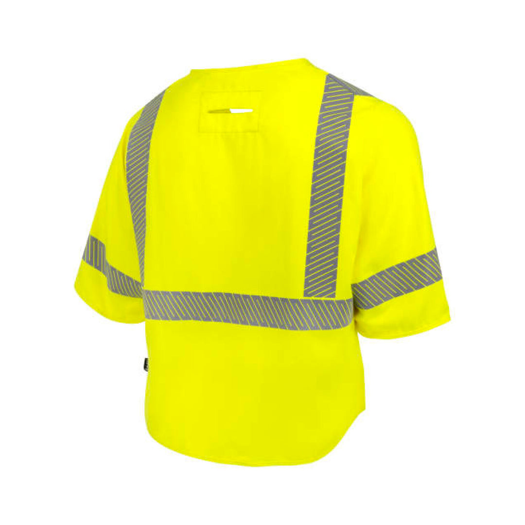 Radians Radians 5.7 oz Class 3 DH Air Vest with Segmented Reflective Tape - Hi-Vis Green