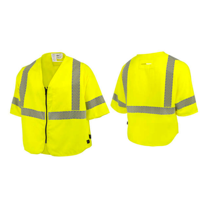 Radians Radians 5.7 oz Class 3 DH Air Vest with Segmented Reflective Tape - Hi-Vis Green