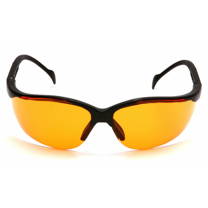 Pyramex SB1840S Venture II Orange Lens with Black Frame