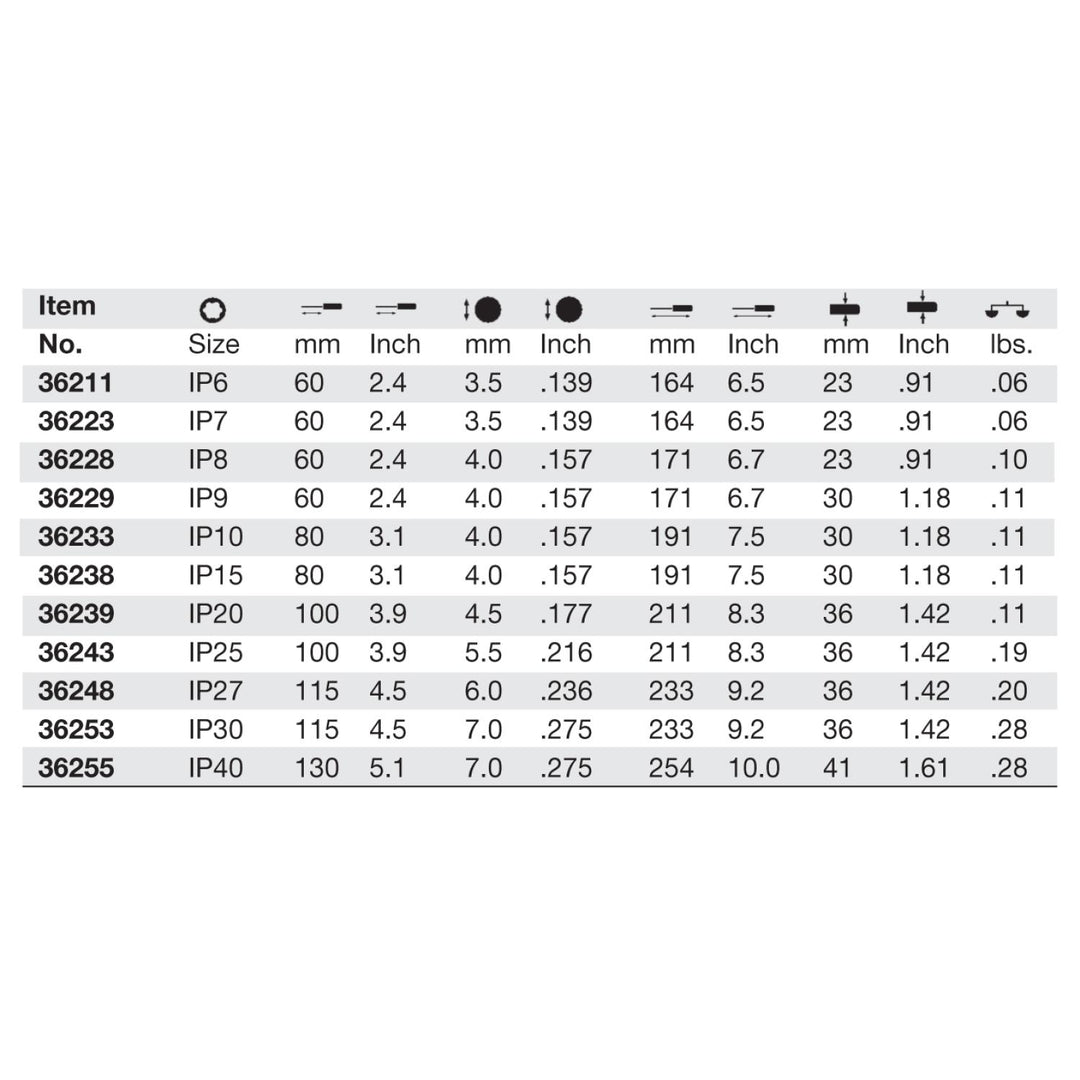 Wiha 36105 TORX Plus SoftFinish Driver IP10