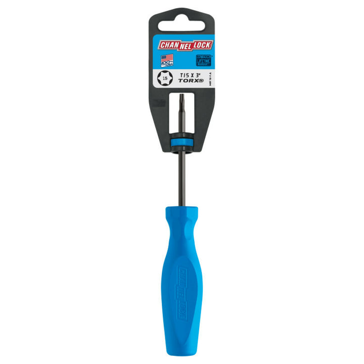 Channellock T153H TORX T15 X 3-Inch Professional Screwdriver