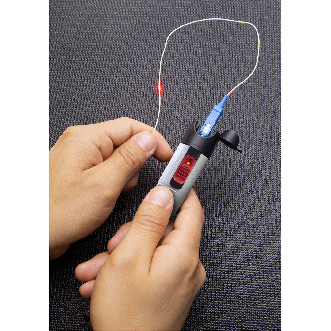 Platinum Tools TVFL100 Fiber Optic Visual Fault Locator, 10mW