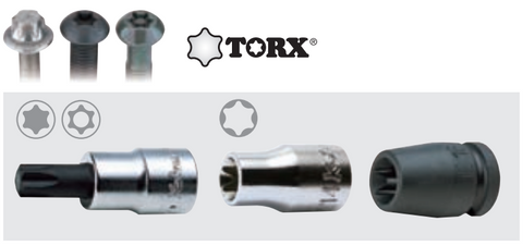 Ko-Ken 13025.50-T40 3/8 Sq. Dr. Bit Socket TORX® T40 Length 50mm