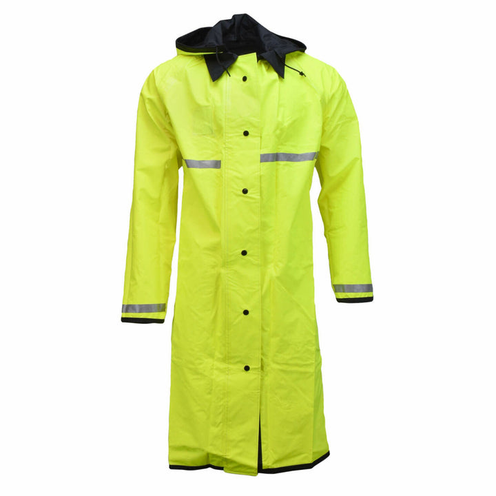 Neese 475RCH3M Duty Series Reversible Coat with 3M Reflective Taping - Hi-Vis Lime/Black