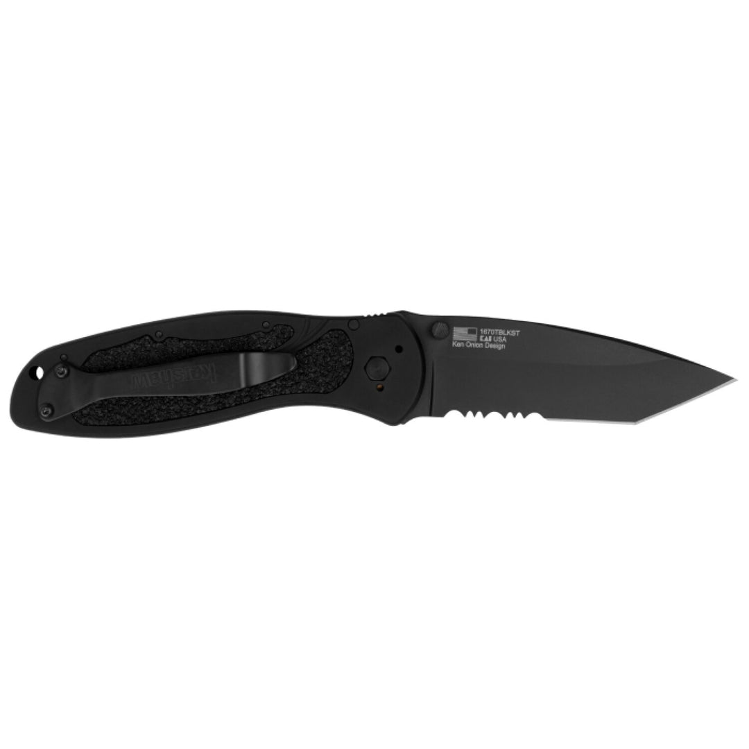 Kershaw 1670TBLKST Blur - Tanto, Black, Serrated