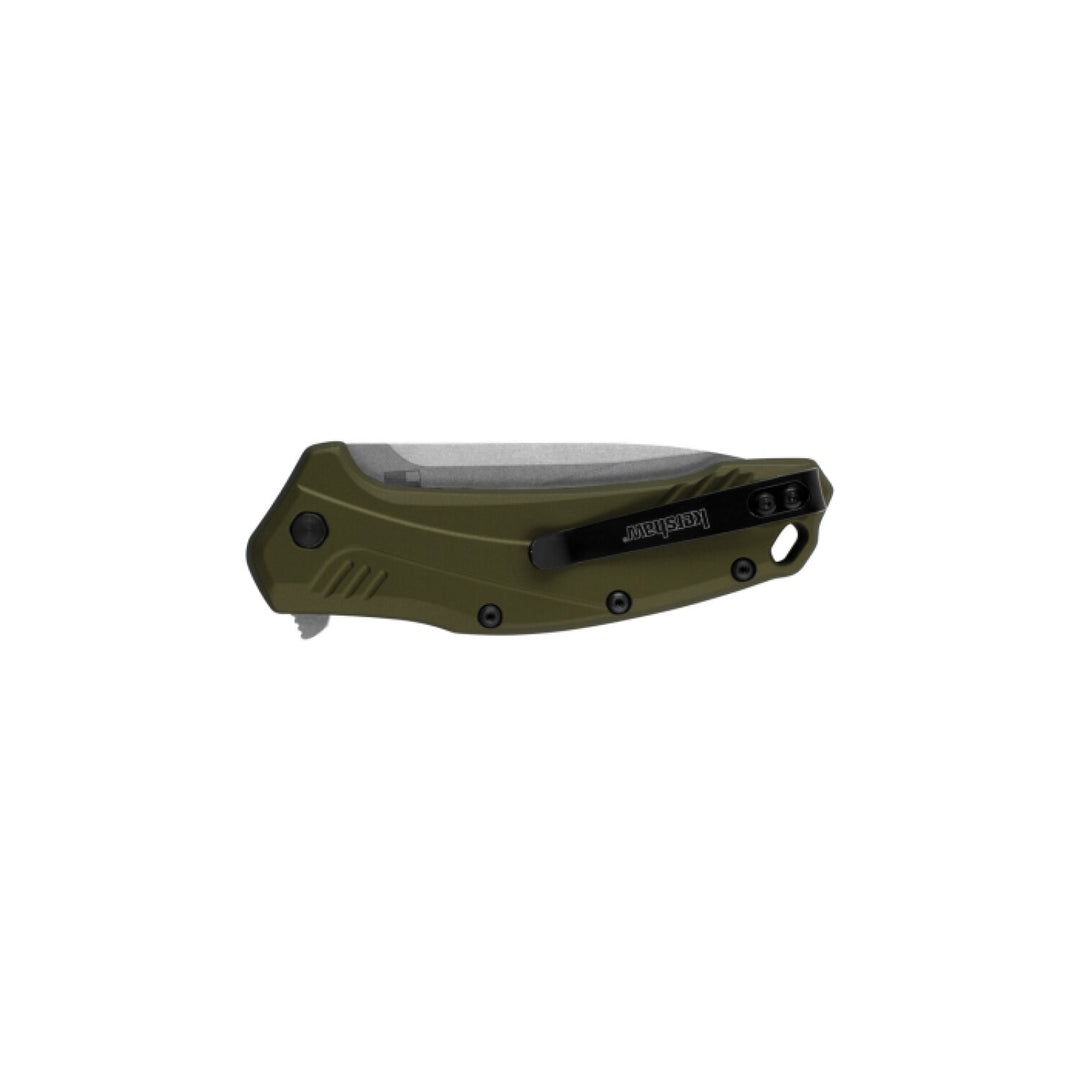 Kershaw 1776OLSW Link - Olive Stonewashed