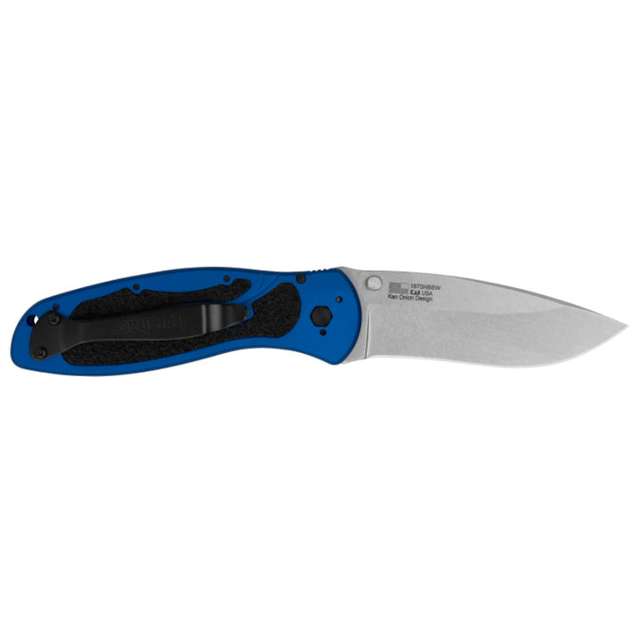 Kershaw 1670NBSW Blur - Navy Blue, Stonewash
