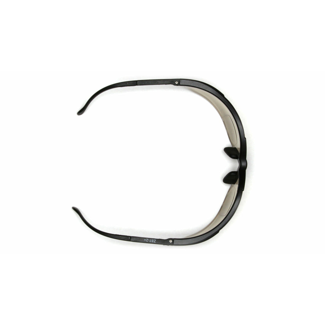 Pyramex SB1810R25 V2 Readers Clear +2.5 Lens with Black Frame