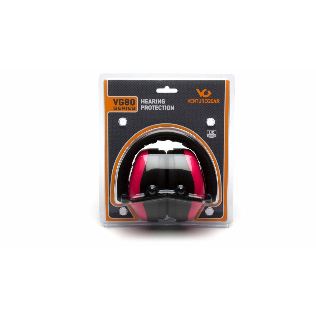 Pyramex VGPM8010PC Earmuff PINK 8010 EARMUFF CLAMSHELL NRR 25dB / SNR 32dB