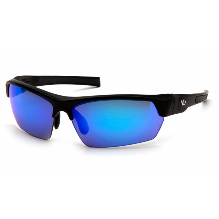 Pyramex VGSB365T Tensaw Ice Blue Mirror Anti-Fog Lens with Black/Gray Frame