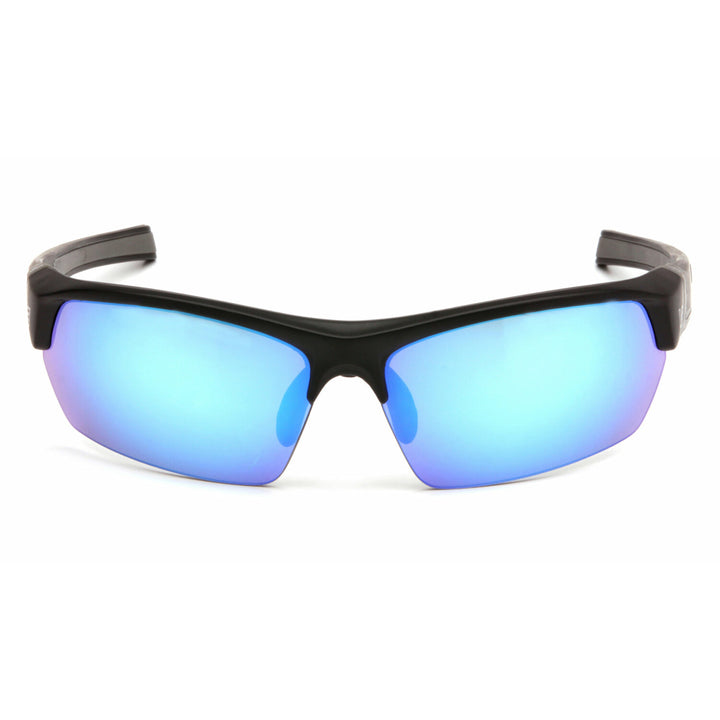 Pyramex VGSB365T Tensaw Ice Blue Mirror Anti-Fog Lens with Black/Gray Frame