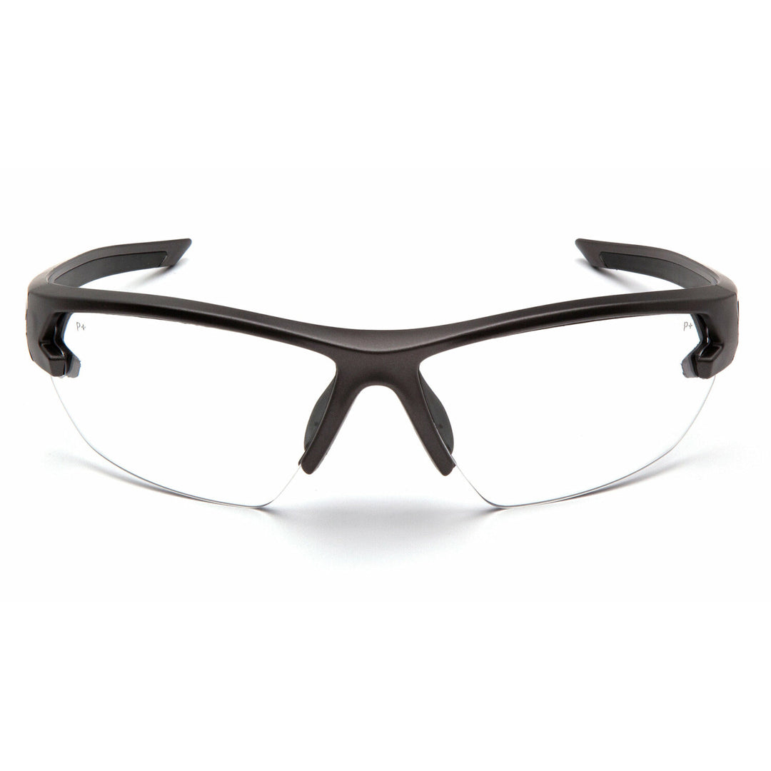Pyramex VGSGM1410T Clear Anti-Fog Lens with Gun Metal Frame