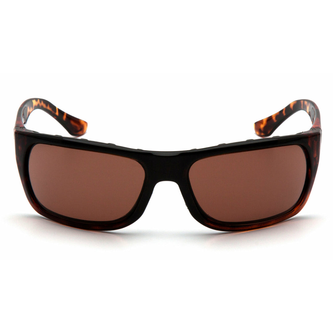 Pyramex VGST918T Vallejo Bronze Anti-Fog Lens with Tortoise Frame